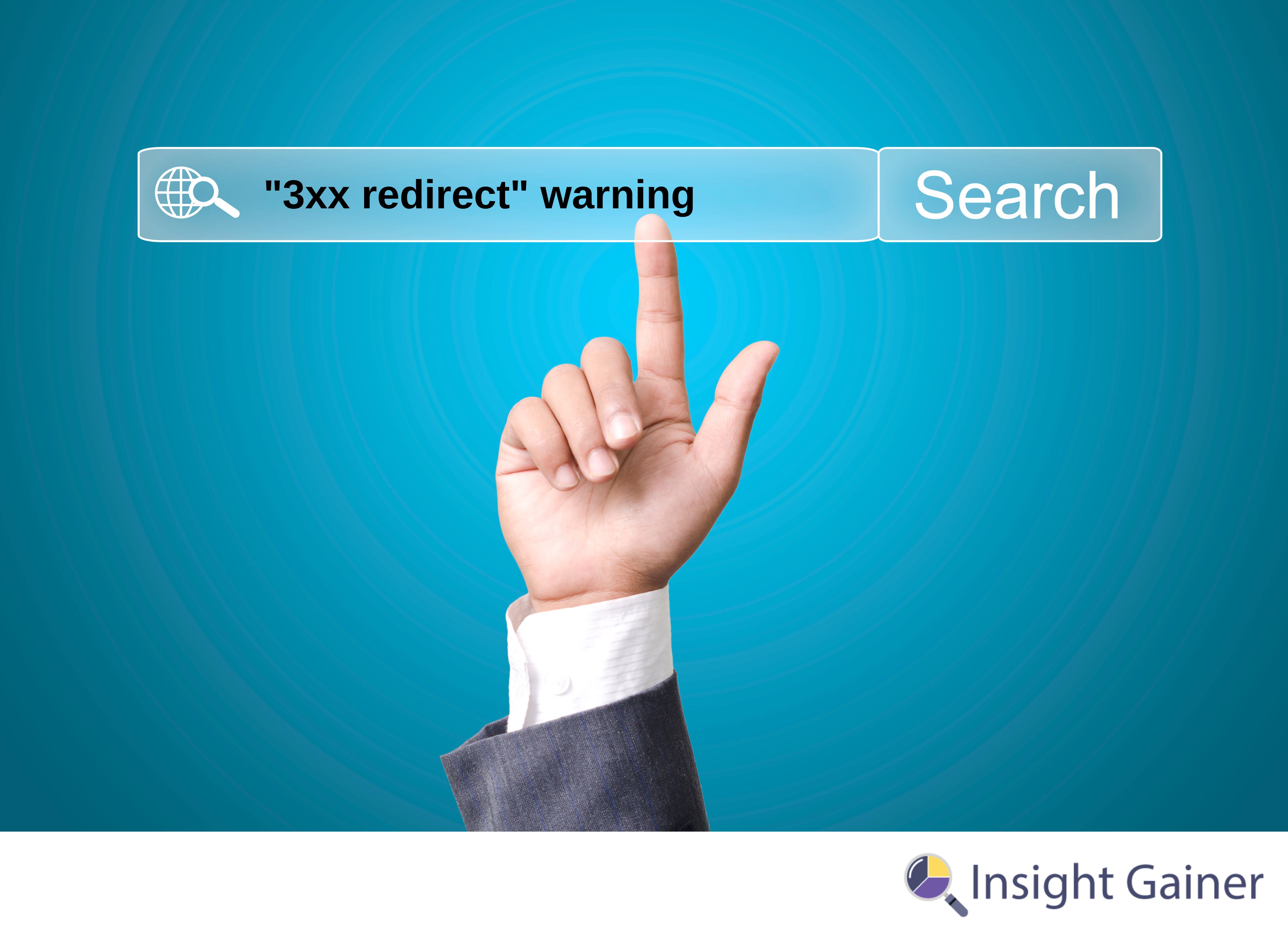 What “3xx redirect” warning in Site Audit