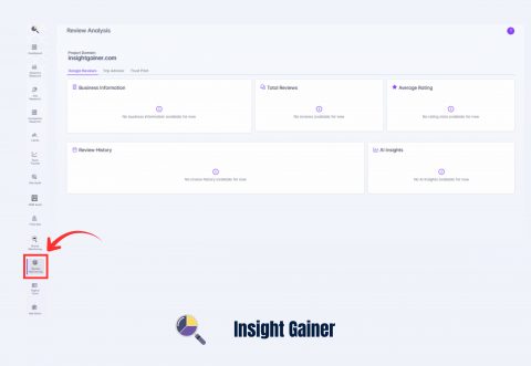 How to Start Using the Review Monitoring Insights - Insight Gainer